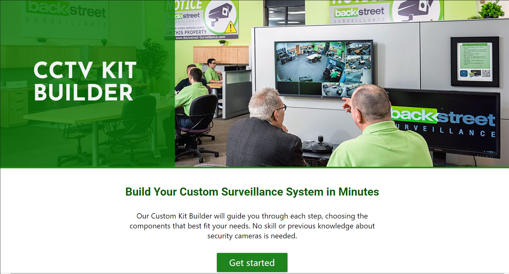 Backstreet video sales surveillance